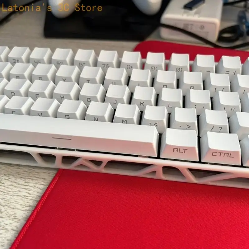 Board-Styling-Tastenkappen-Set mit seitlich aufgedruckten Zeichen, Cherrys Profile 140-teiliges Tastatur-Set für Tippbereiche – Detail 4
