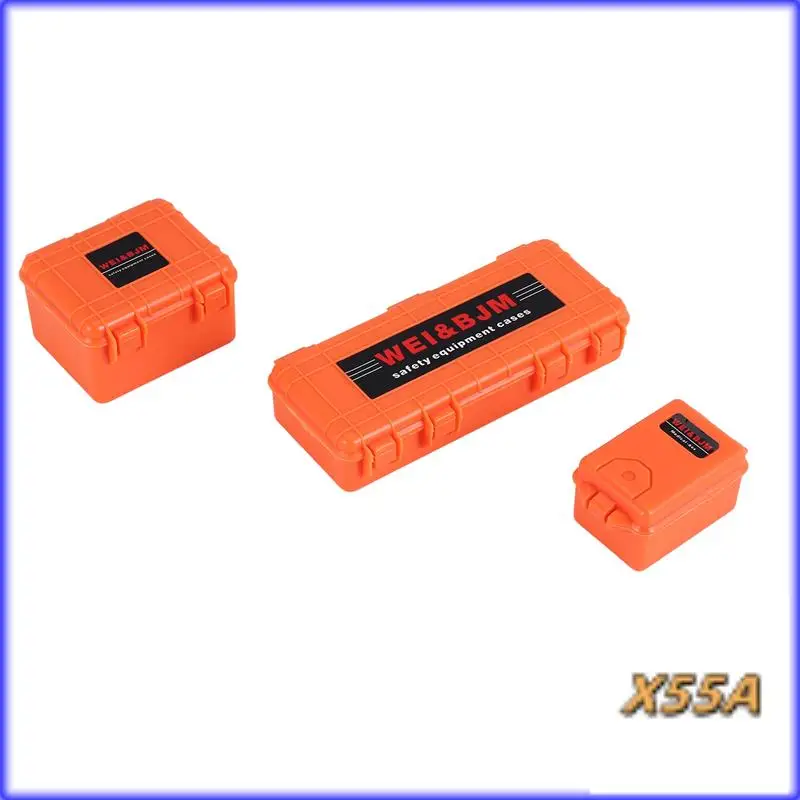 XX-3 個プラスチック Rc カー収納ボックス装飾ツールトラクサス Trx4 軸 Scx10 90046 D90 1/10 Rc クローラーアクセサリー
