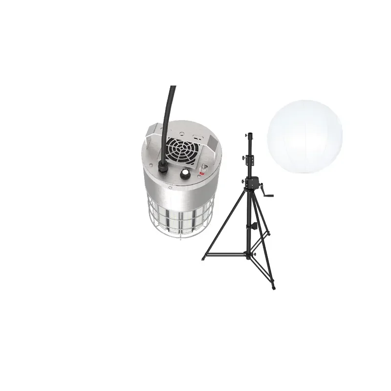 500W LED Balloon Light Kit Portable High Power Inflatable Lighting System for Outdoor Camping Party Event Night Decoration