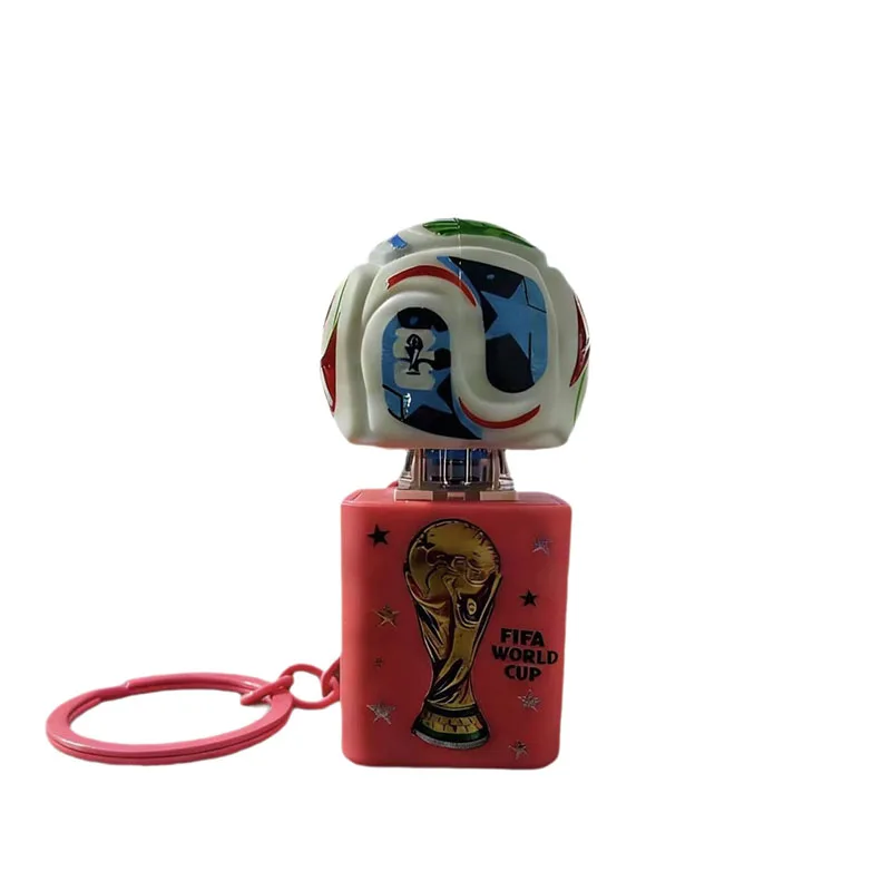 / FIFA Light Up Sound Keychain Soccer Trophy Souvenir Football Fan Creative Pendant Bag Charm Party Gift for Kids Adults*** view 6