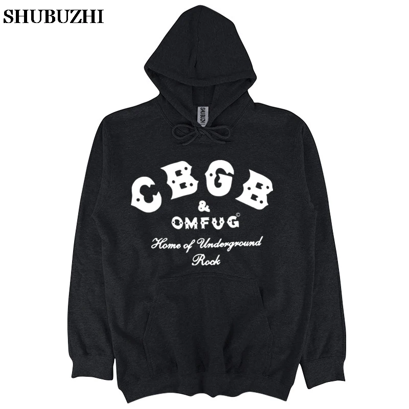 autumn winter hoodies men fashion sweatshirt pullover CBGB OMFUG hoody Punk Rock CBs Underground unisex sweatshirt gift tops