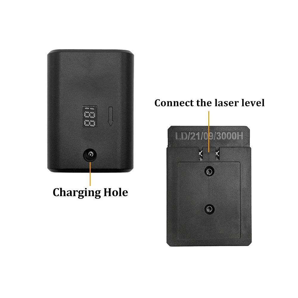 Misuratore di livello Laser batteria al litio ricaricabile da 3000 mAh batteria digitale a 8 linee/12 linee/16 linee batteria di livello Laser verde