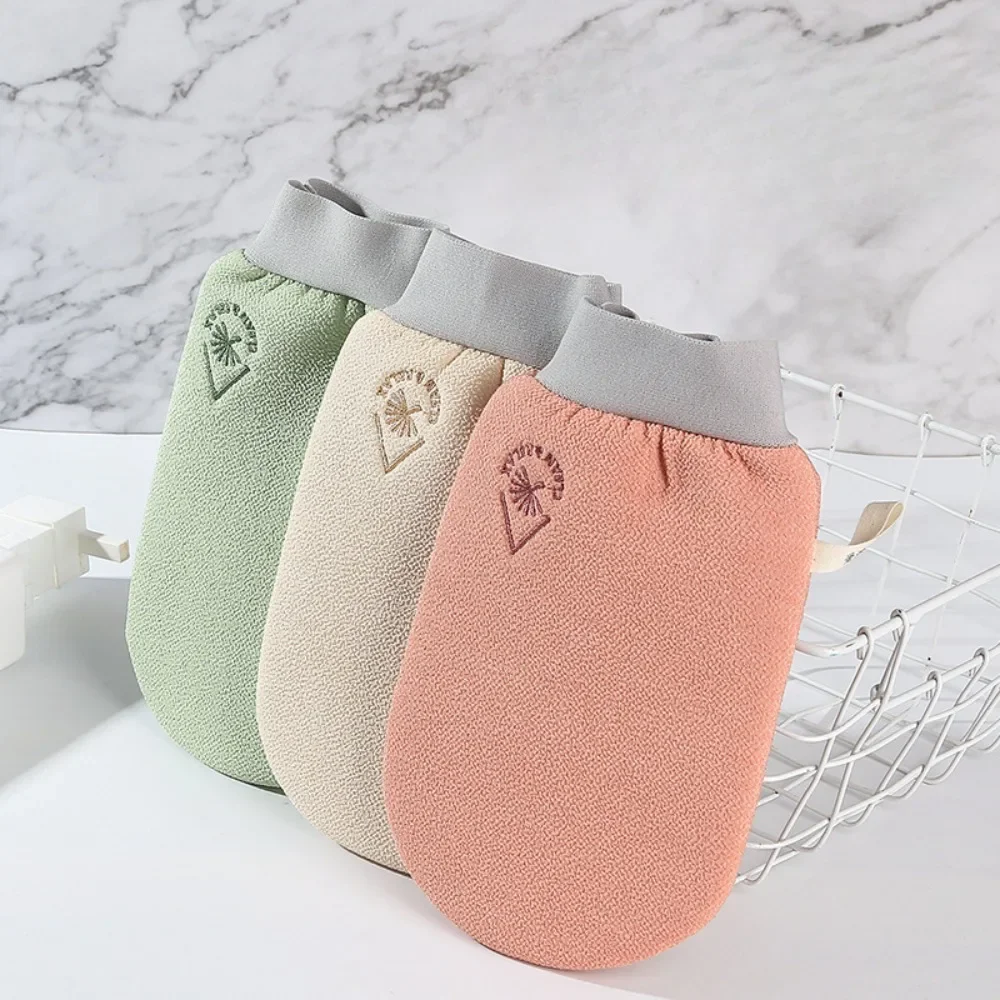 1PC Scrub Exfoliating Gloves Back Scrub Dead Skin Facial Massage Gloves Durable Multi Color Deep Cleansing Towels For Shower