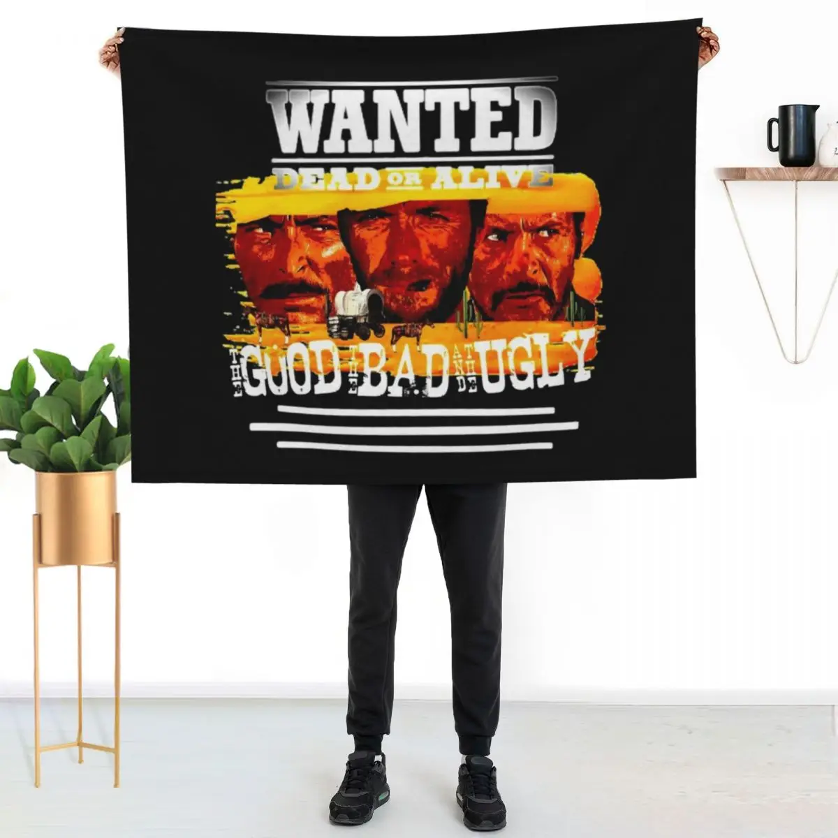 Copy of good the bad and the ugly Throw Blanket Luxury Thicken Sofa Sofa Quilt Nap Beautifuls Decorative Throw Blankets