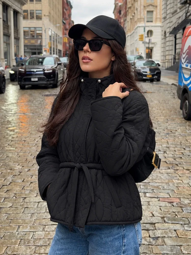 HH Casual Daily Soft Cozy Coat Women Autumn Winter Comfy Long Sleeve Relaxed Fit Outdoor City Walk Versatile Chic Fashion Jacket