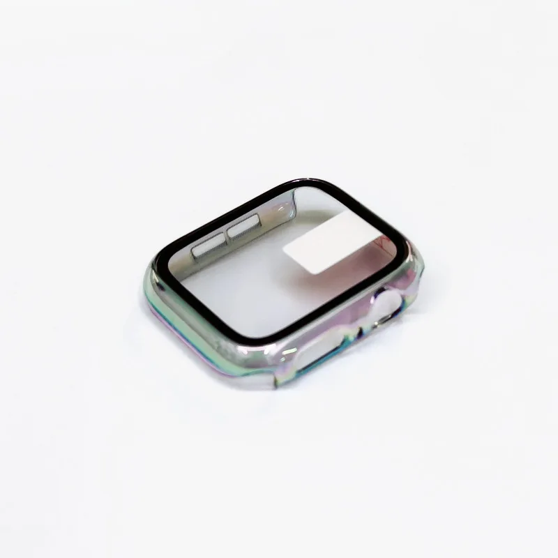 Glass+cover For Apple Watch Case 44mm-40mm 42-41mm 45mm Bumper Screen Protector apple watch series 9/7/4/3 se 8 6 5 Accessories