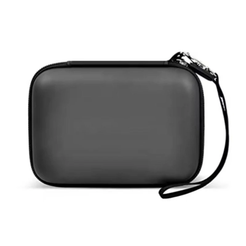 Estojo transporte para impressora fotográfica bolso 1s, estojo rígido viagem com zíper, bolsa bolso interno malha