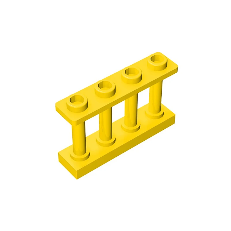 Gobricks 10PCS DIY Bricks fence 1X4X2 Compatible with 15332 children\'s toys Assembles Building Blocks Technical Creative toys