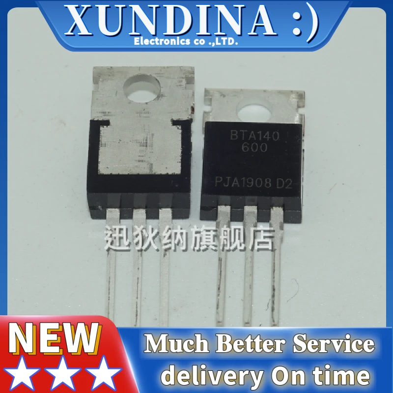 10PCS/LOT BTA140-600 BTA140 TO-220 new and original IC