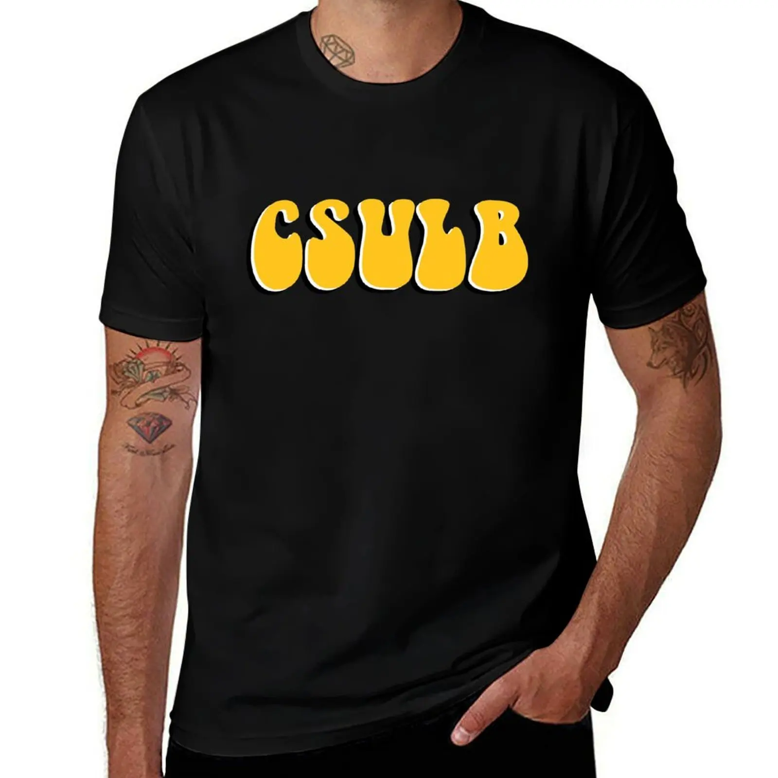 

CSULB Cal State Long Beach T-Shirt essential t shirt man graphic t shirt T-Shirt