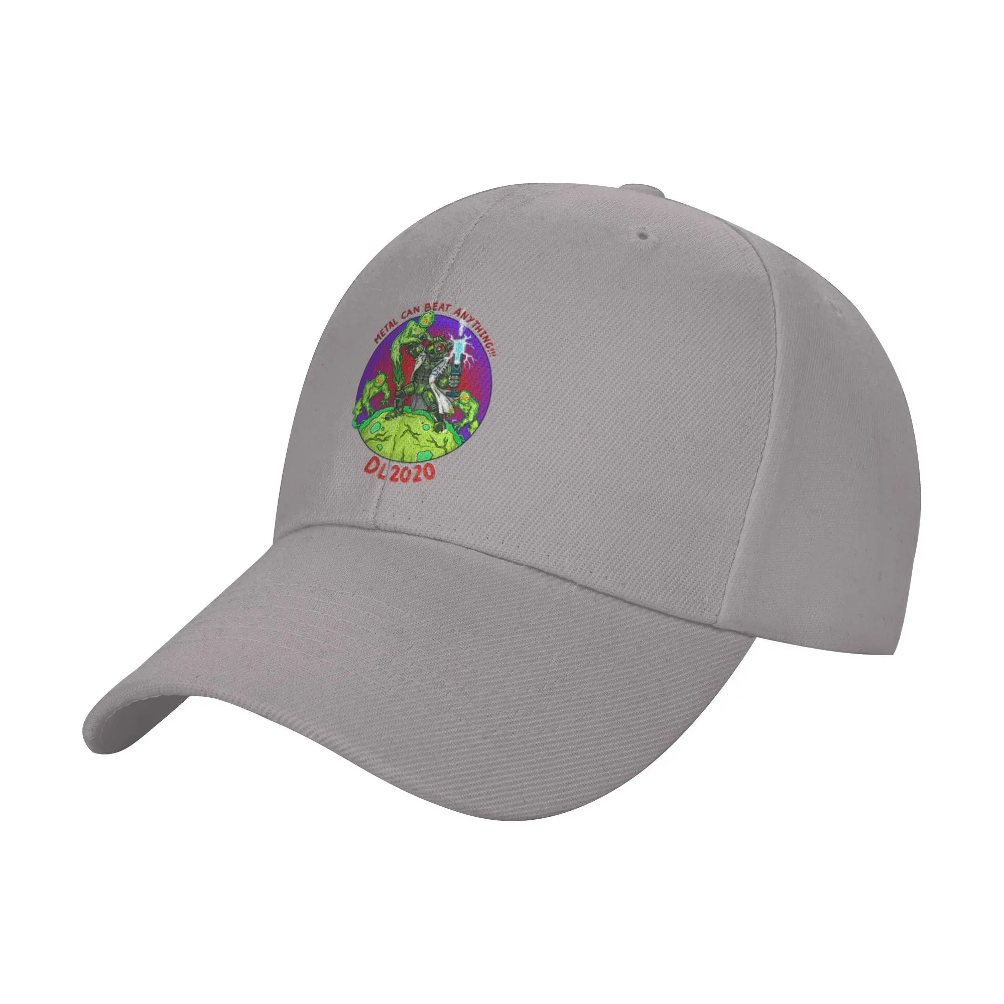 Download 2020 Metal can beat anything Purple Trendy Baseball Cap Weekend Getaway One Size Fits Most Headwear