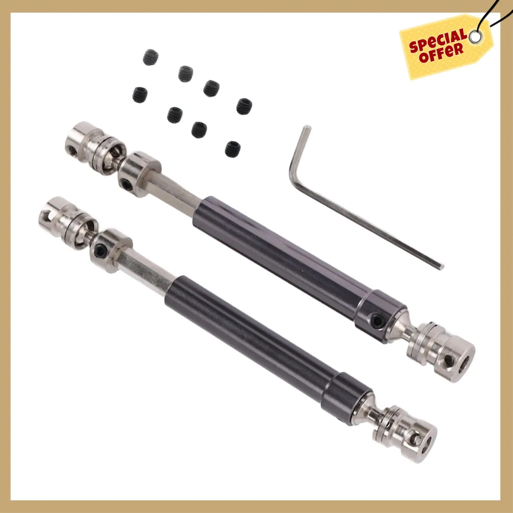 Стабильная производительность-2 шт. приводной вал CVD 110-160 мм для 1/10 Rock SCX10 90046 Traxxas Trx4