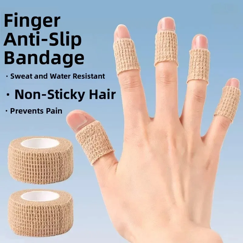 No-glue Finger Tape Protective Wear for Writing Volleyball Tennis Badminton Sports Anti-wear Hand Protection Bandage