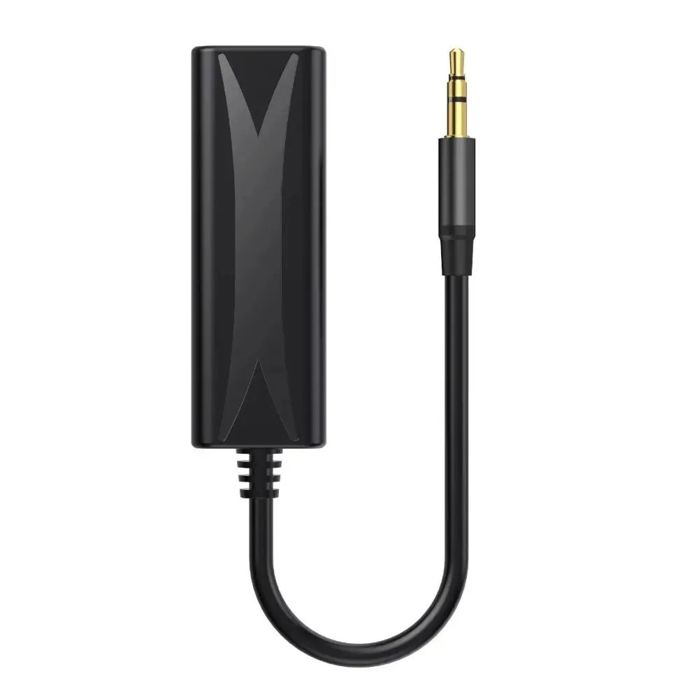 Light 3.5mm Audio Noise Filter Ground Loop Universal Audio Noise Isolator Portable Aux Speaker Line Denoiser Tablet