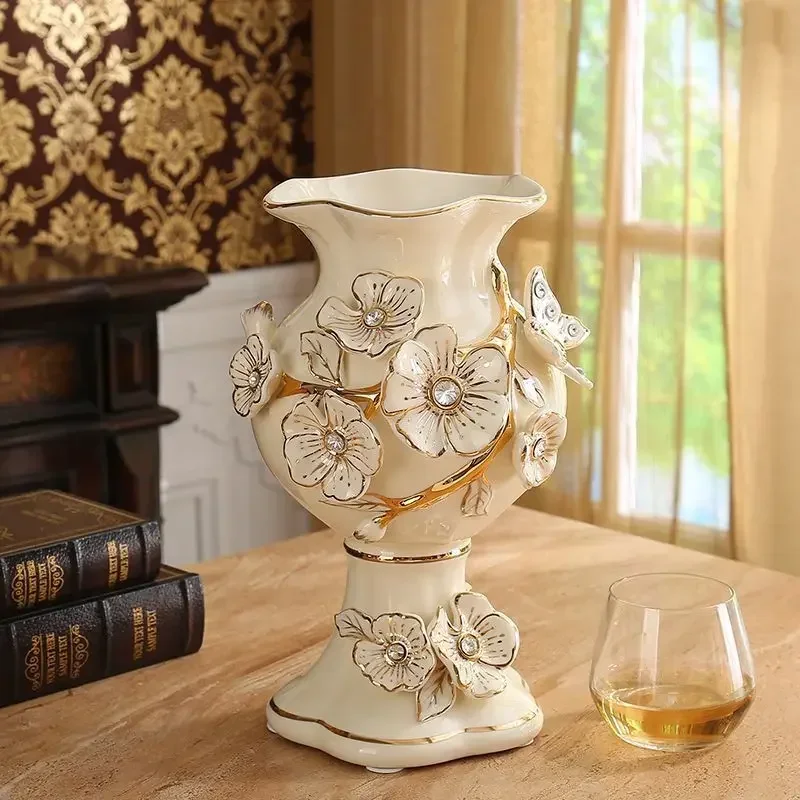 

European Style, Ceramics, Vases, Ornaments, Living Room, Tabletop, High-end, Home Furnishings, Accessories, Decoration, Artworks