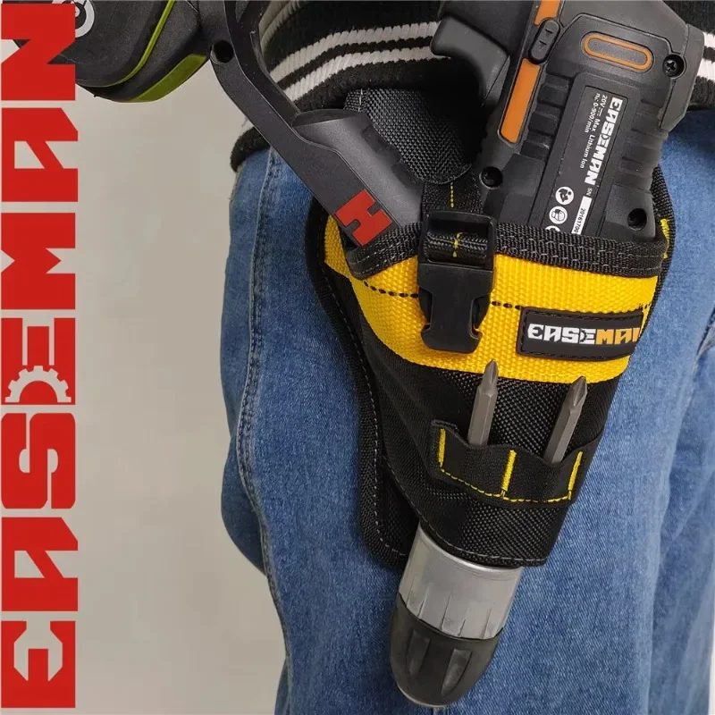 Durable Multiple Pockets Tool Bag Professional Heavy Electric Drill Tools Bag Waterproof Waist Belt Tool Bags For Repairmans