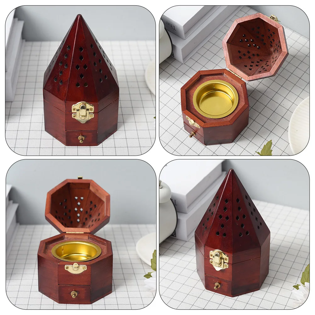 

Hollow Out Incense Burner Creative Censer Ornament Desktop Decor Holder Home Fragrance Diffuser Decorative Incense
