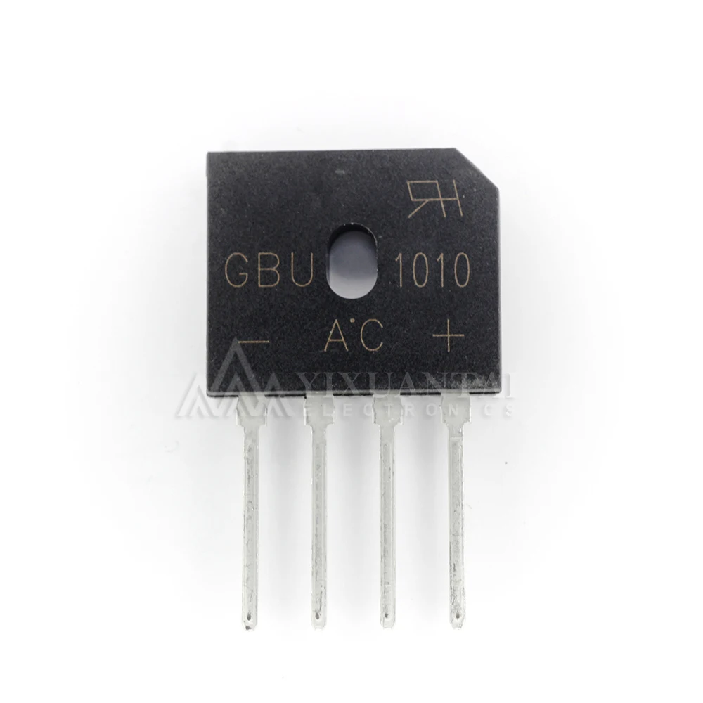 1PCS/LOT NEW Original GBU1010   BRIDGE RECT 1PHASE 1KV 1000V  10A GBU  Rectifier Bridge Diode Single