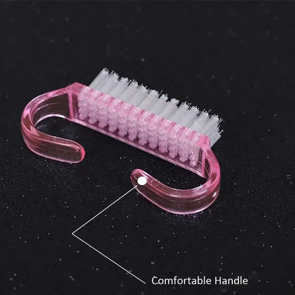 Sdotter Handle Grip Nail Brush, Fingernail Scrub Cleaning Brushes for Toes and Nails Cleaner, Pedicure Brushes for Men and Women