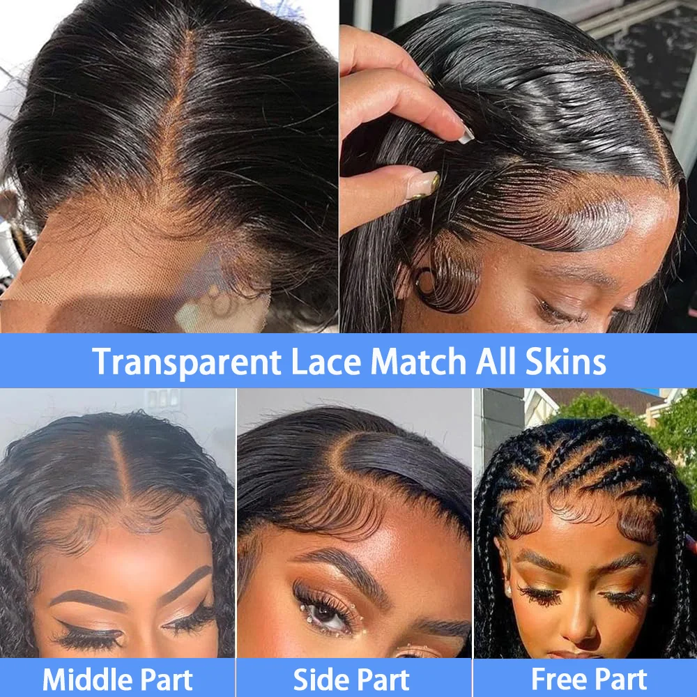 13X4 الدانتيل شعر مستعار أمامي شعر الإنسان مستقيم قصير بوب الباروكات 4x4 الدانتيل الباروكة الأمامية 200% الكثافة البرازيلي شعر بشري لعذراء 12 14 بوصة