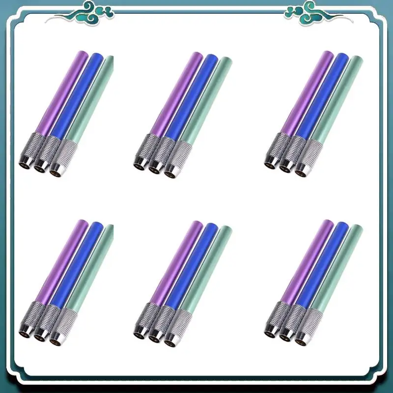 

ABSK-18Pcs Металлический удлиненный держатель для карандашей, случайный