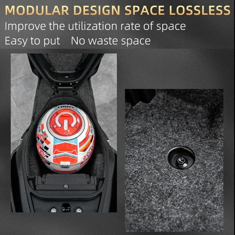 

For HONDA XADV 750 FORZA 750 Motorcycle Storage Box Seat Bucket Liner Cushion Shockproof Abnormal Noise Prevent scratches