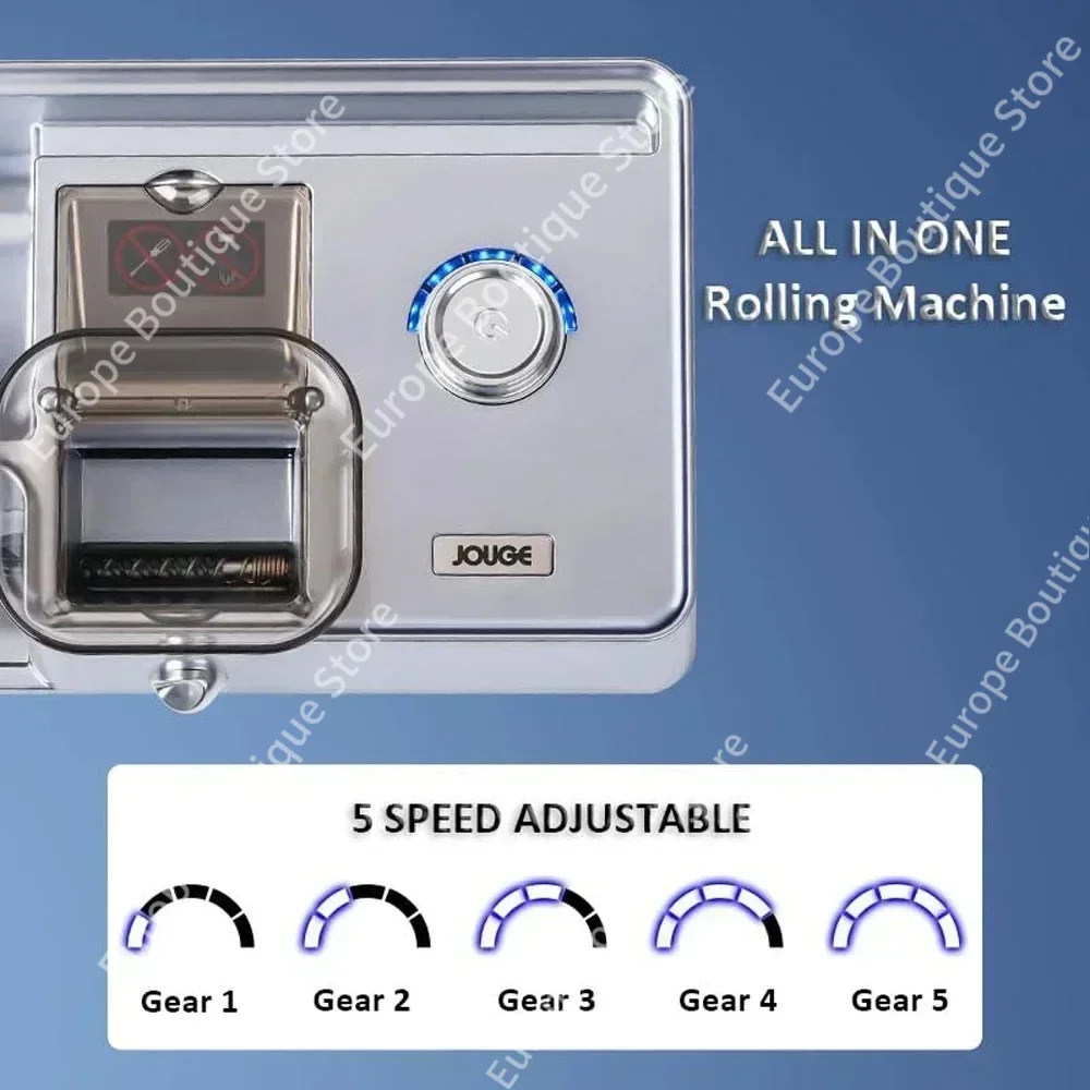 2026 3-in-1 Automatic Cigarette Machine Electric Cigarette Smart Sensor Injector Tobacco Filled 5.5 6.5 8mm Round Tube Tweezers view 5
