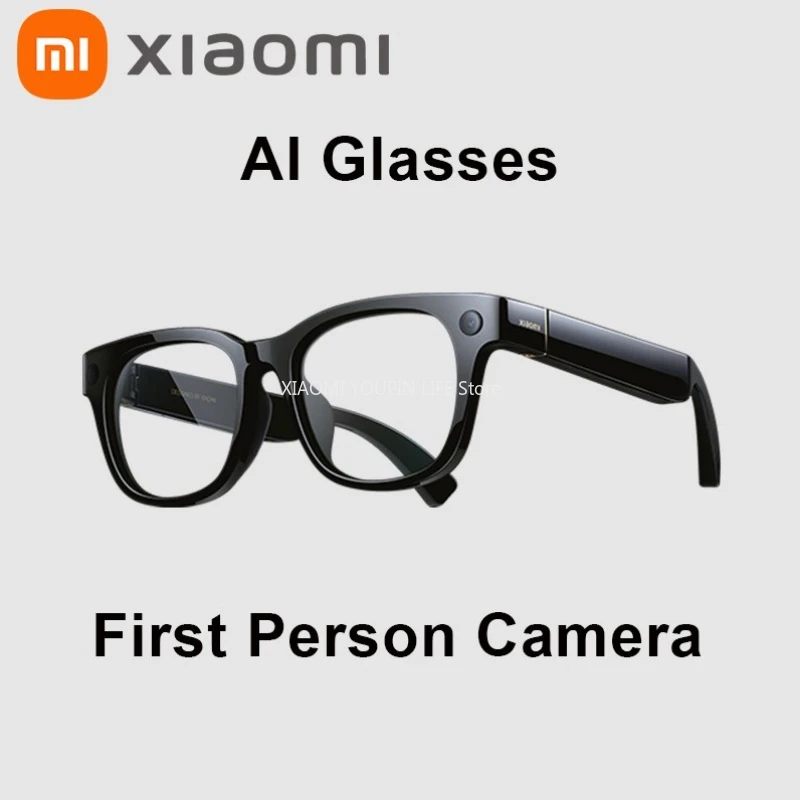 

Оригинальные умные очки Xiaomi AI, экшн-камера, фотохромные очки, подключение Bluetooth и голосовое управление, подарок для первого человека