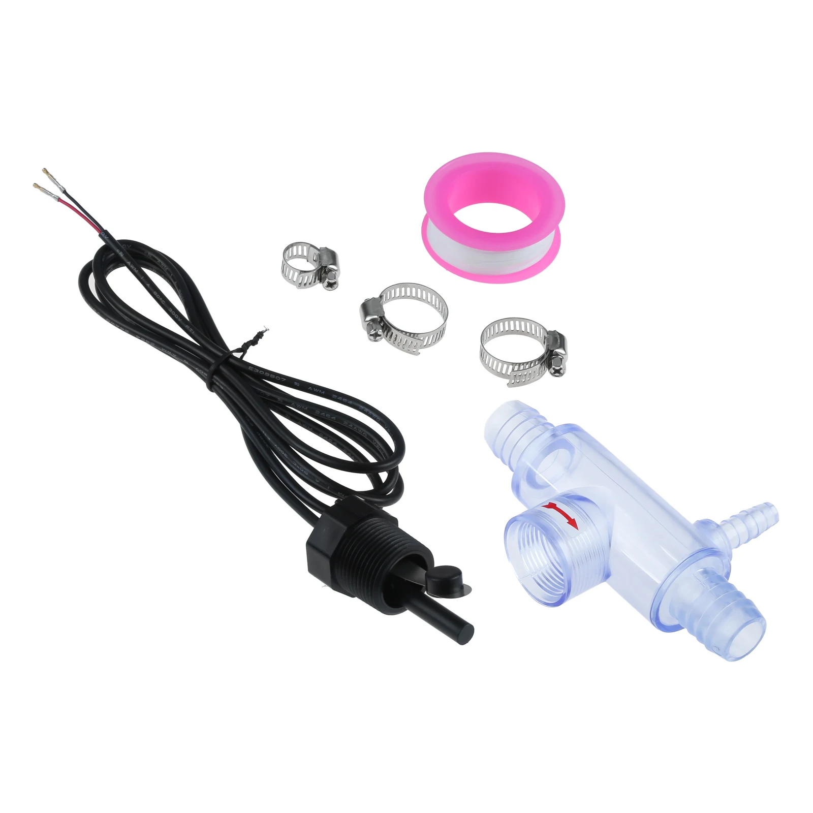 

1set 6560-860 Flow Switch with Tee 3/4" 3/8" Barb Off Replace 6560-858 6656-40 Q12dcs2/Sund860 625142 for Sundance for Jacuzzi