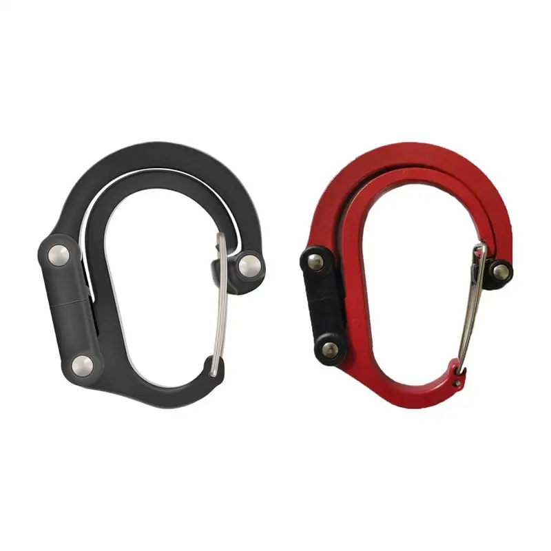 

Climbing Carabiner D Shape Mountaineering Buckle Hook Safety Lock Outdoor Multifunctional Carabiner Climbing Equipment Accessory