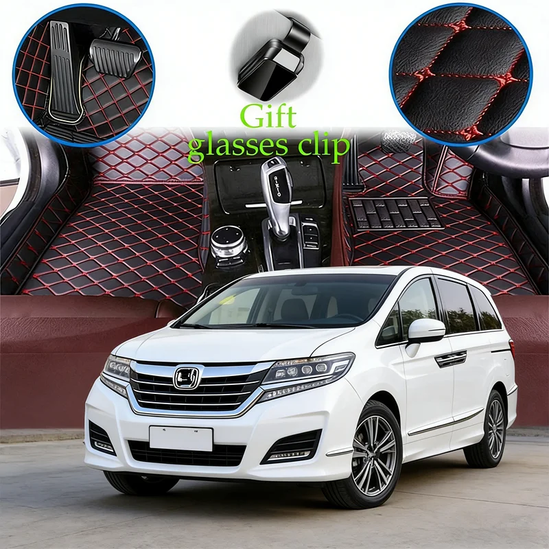 Custom For Honda Elysion (2009-2026) 7Seat MPV All-weather Car Floor Mats Car Accessories Carpets Covers  Left /Right Hand Drive