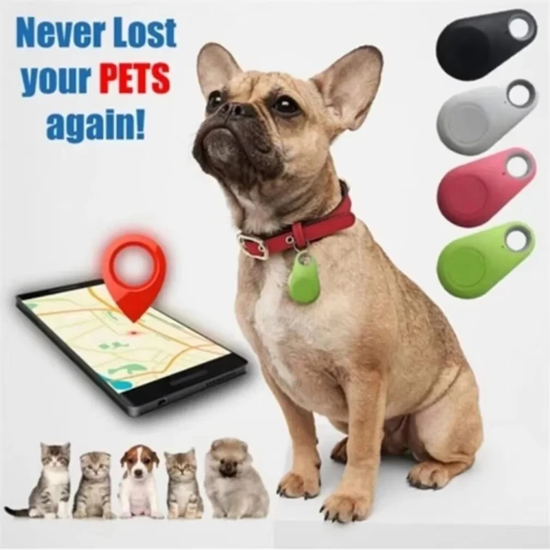 1/2Pcs Mini GPS Tracker Bluetooth Outdoor Anti Lost Device Dog Pets Childs Wallet Tracking Positioning Smart Locator Accessorie