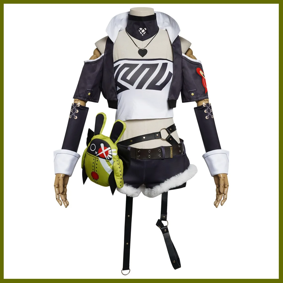 لعبة Zenless منطقة صفر نيكول ديمارا تأثيري حلي Cunning Hares حفلة تنكرية معطف السراويل أنبوب القمم امرأة مثير كرنفال البدلة