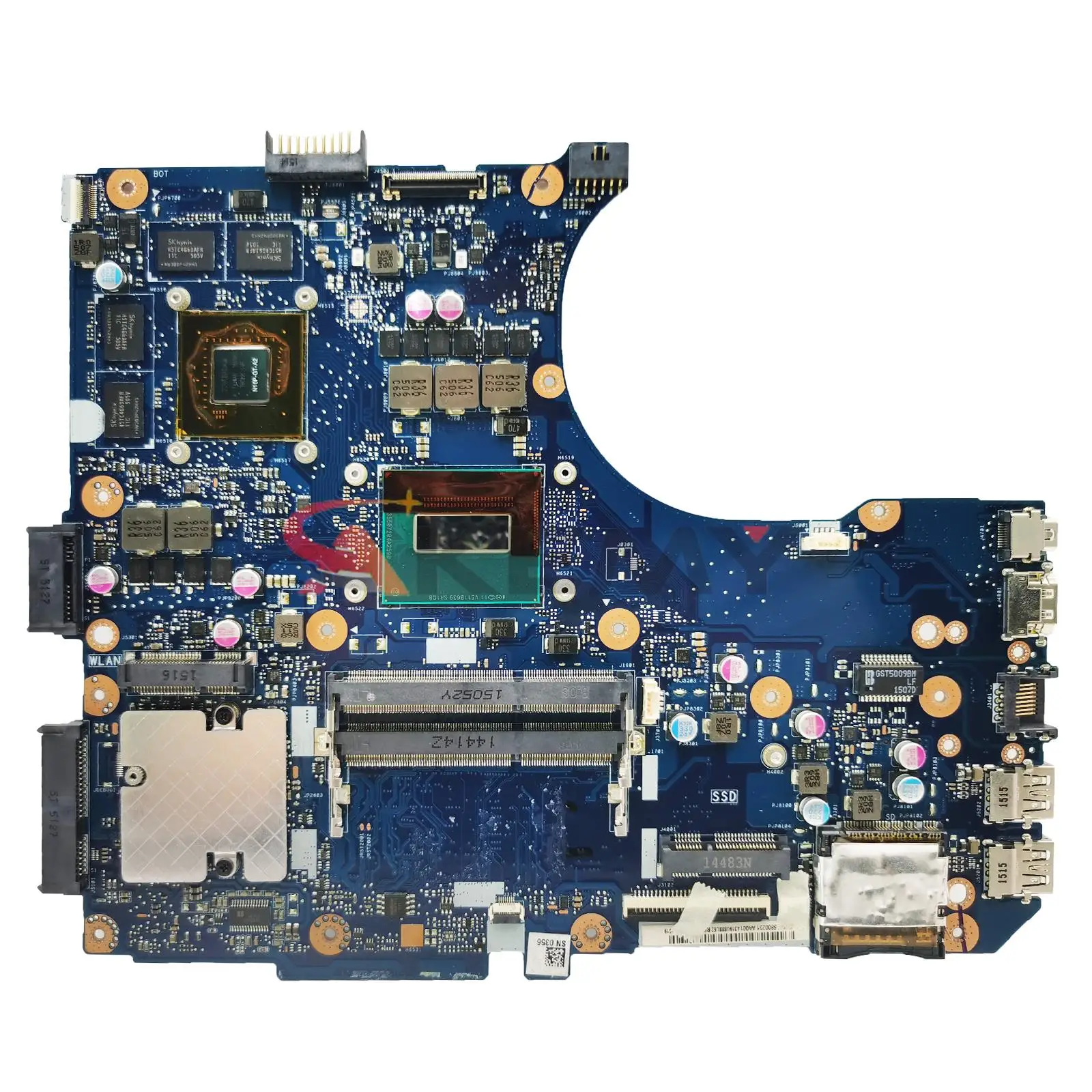 AKEMY N551J Motherboard I5 I7 4th Gen GTX850 GTX860 GTX950 GTX960 for ASUS N551JM N551JW N551JX N551JK Laptop Motherboard