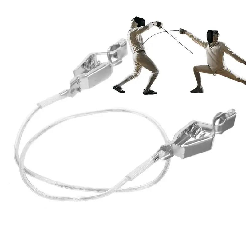 Foil Head Clip Multi-function Fencing Clip Cord Durable Stainless Steel Foil Cord Wire Clip Multifunction Head Lines Head Lines