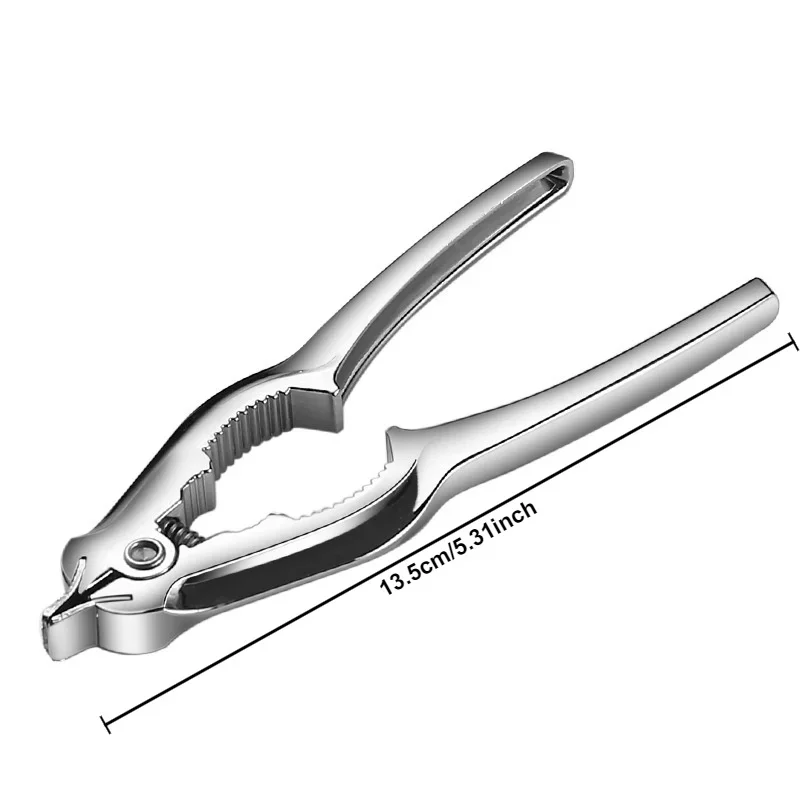 Versatile Metal Corer tool - for clams, crabs, lobsters and walnuts - Durable kitchen shell opener