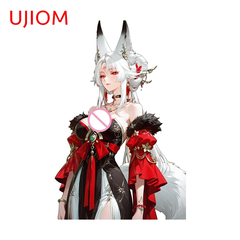 UJIOM Xin Wuthering Waves Fox Ears Wall Sticker Exquisite High Quality Waterproof Decal Delicate Adhesive Wallpapers Decor