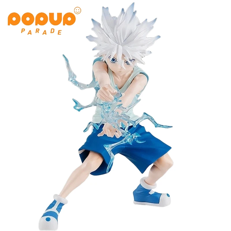 

Подлинная оригинальная GSC POP UP PARADE Killua Zaoldyck аниме фигурка Коллекционная модель куклы статуэтка орнамент куклы подарки