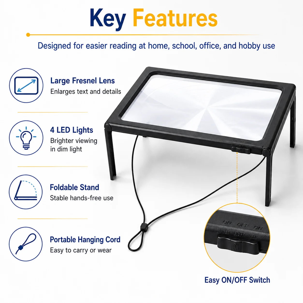 3X LED Magnifying Glass with S - Jewelry Making For Seniors review and price