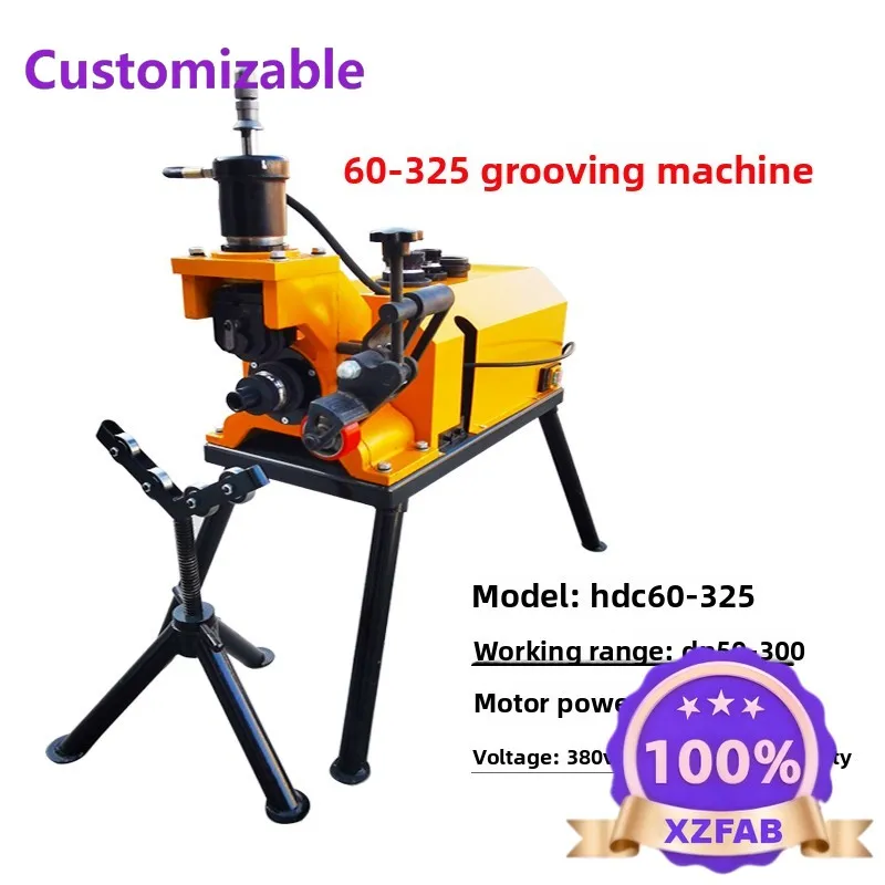 Factory Direct 2026 Oil pipe hydraulic rolling grooving machine Automatic numerical control grooving machine 600 heavy