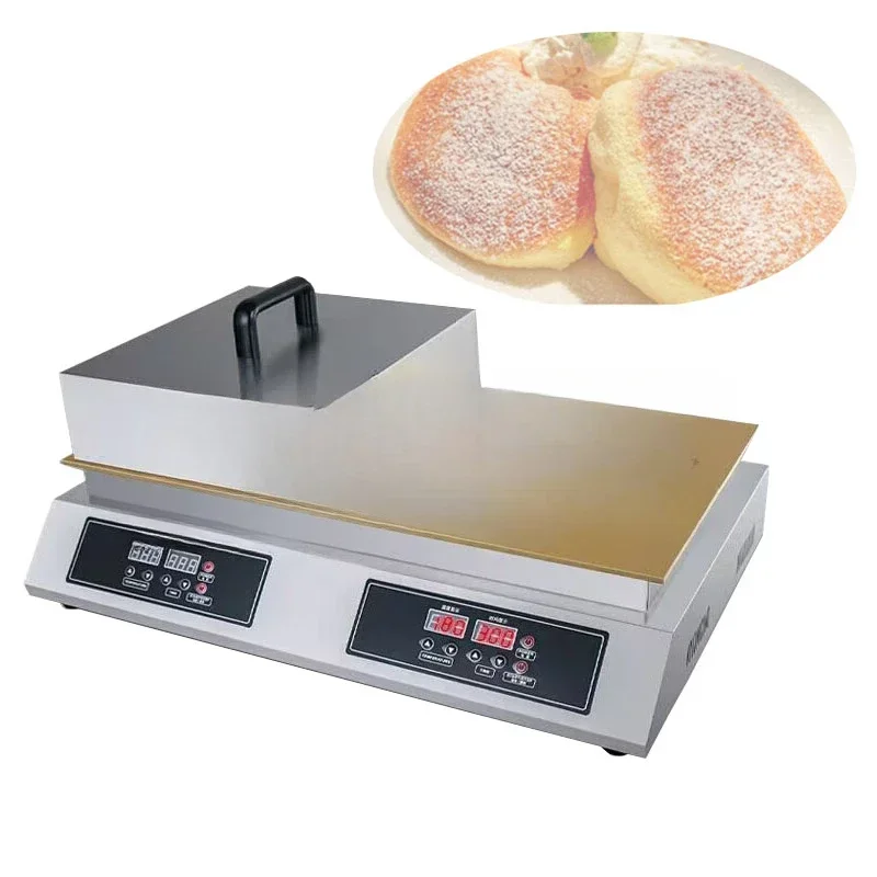 Souffle Machine 2600W Double Plates Fluffy Japanese Souffle Pancakes Maker Fluffy Pancake Schwa Machine