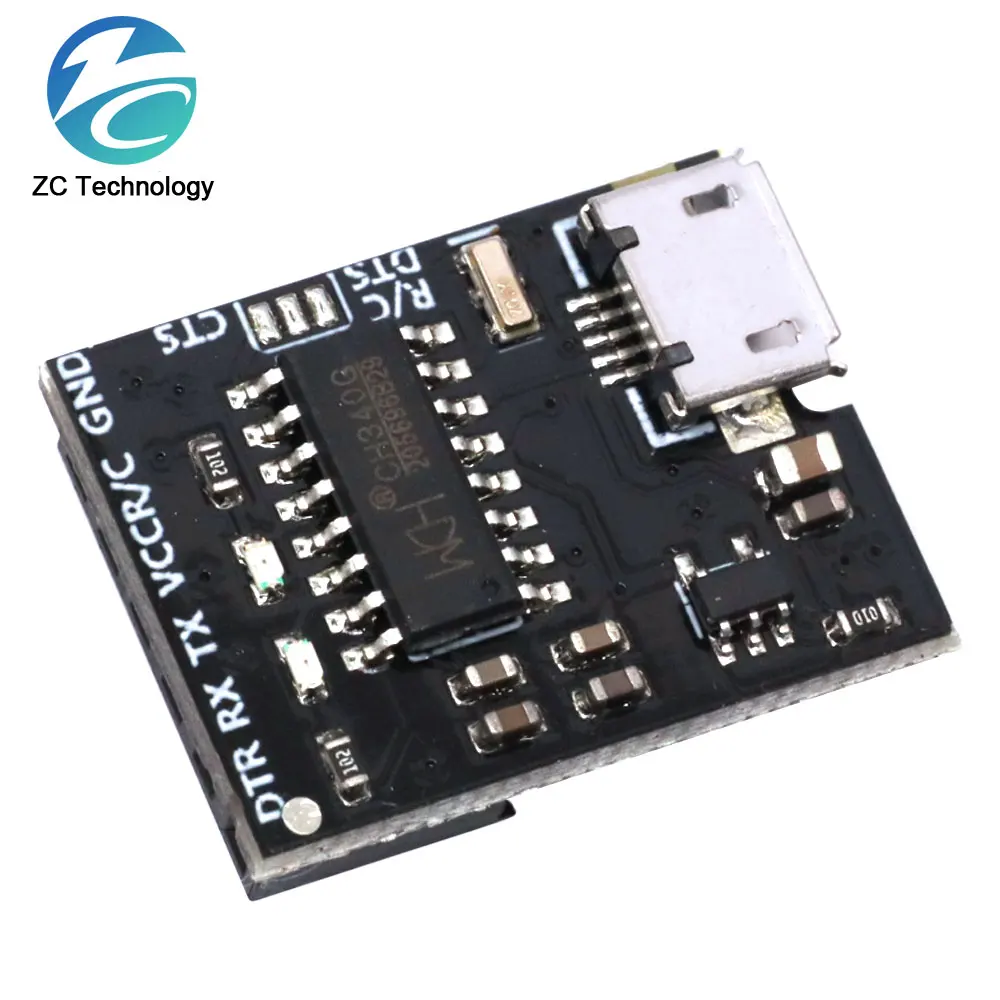 For WEMOS CH340G CH340 Breakout 5V 3.3V Micro USB to Serial Module Board For Arduino Downloader Pro Mini