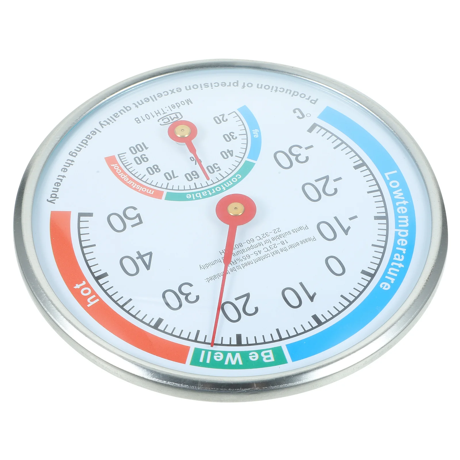 

Mini Digital Thermometer Hygrometer -30 To 50°C Lcd Display For Refrigerator Freezer Cooler White Humidity Temperature