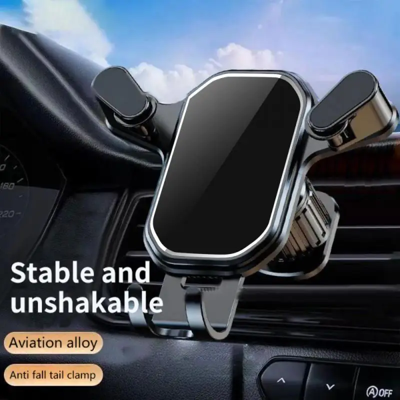 Gravity Car Phone Holder Mount Smartphone Mobile Bracket Stand Cell GPS Support In Car For 14 13 12 11 X 8