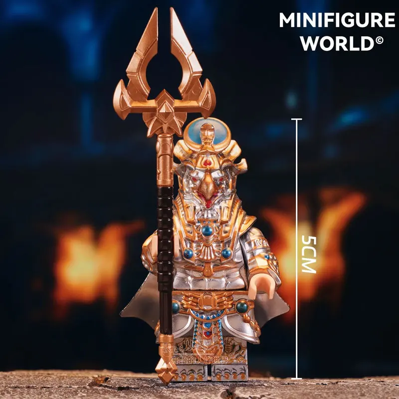 Ancient Egypt God MOC Building Blocks Guardian Sobek/Death Anubis/Sun God Ra Delicate Model Bricks Toys Compatible With LEGO