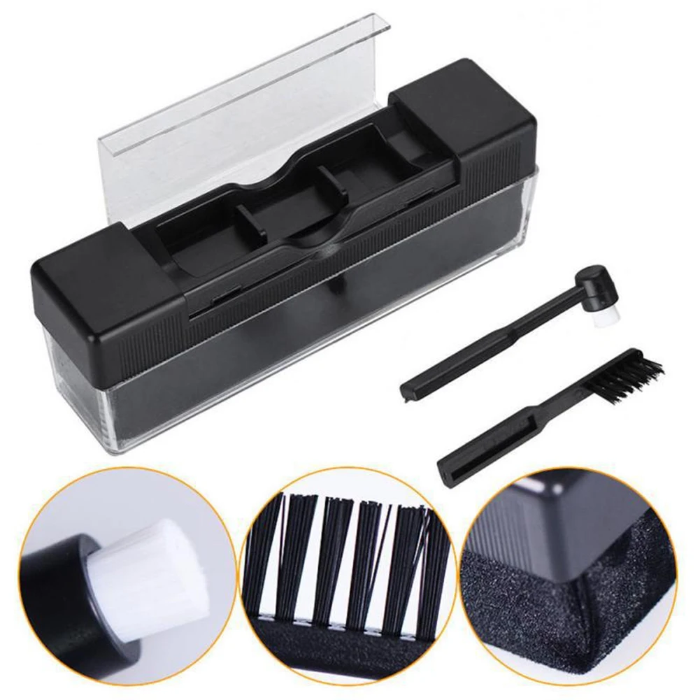 Vinyl Record Cleaner Kit Multifunctional Vinyl Record Dust Remover Brush Vinyl Records Cleaning Tool Turntable Player Accessory