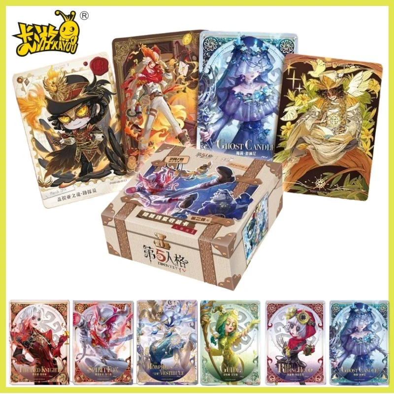 

KAYOU Genuine Original Identity V Card Hidden Clue Pack Series 2 Limited Edition Rare Collection Card Children's Toy CR AR SSR
