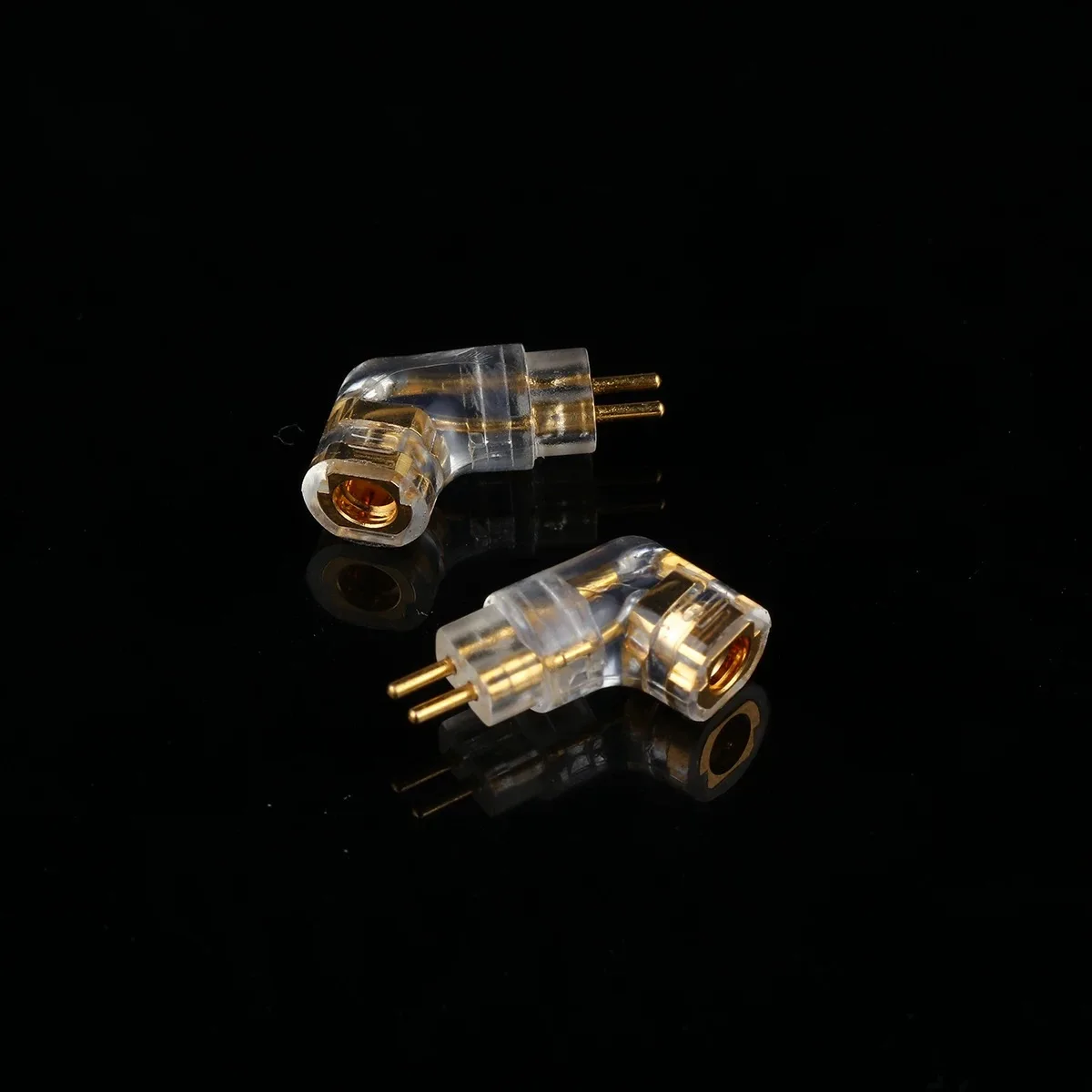 1 Pair Earphone Jack Adpter MMCX 2Pin 0.78mm Flat Female Converter Groove 2Pin To MMCX Adapter MMCX TO 2Pin Adapter