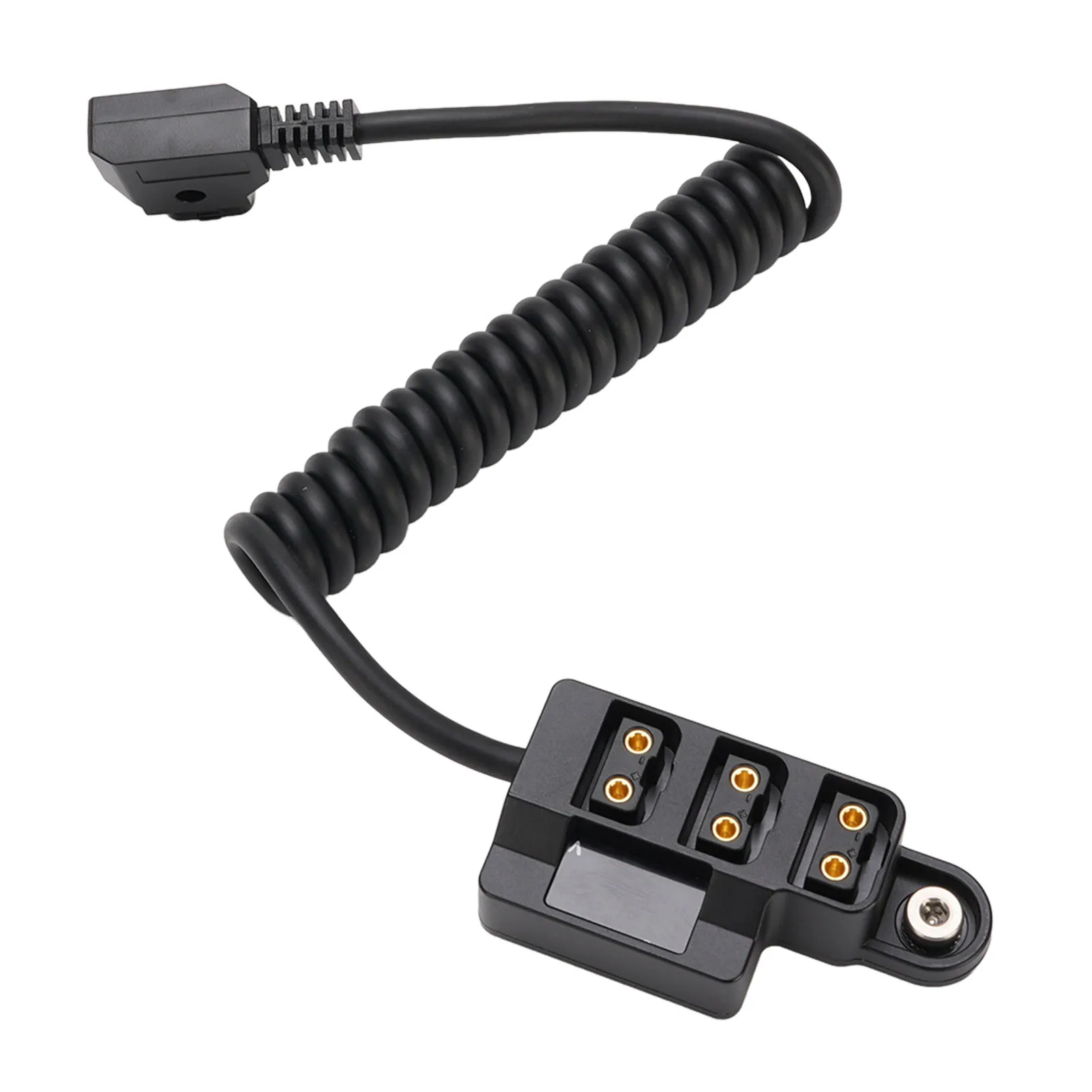 D Tap Splitter Hub Power Cable  Efficient Plug and Play D Tap Splitter Cable LED Digital Display 3 Port for Camera Battery