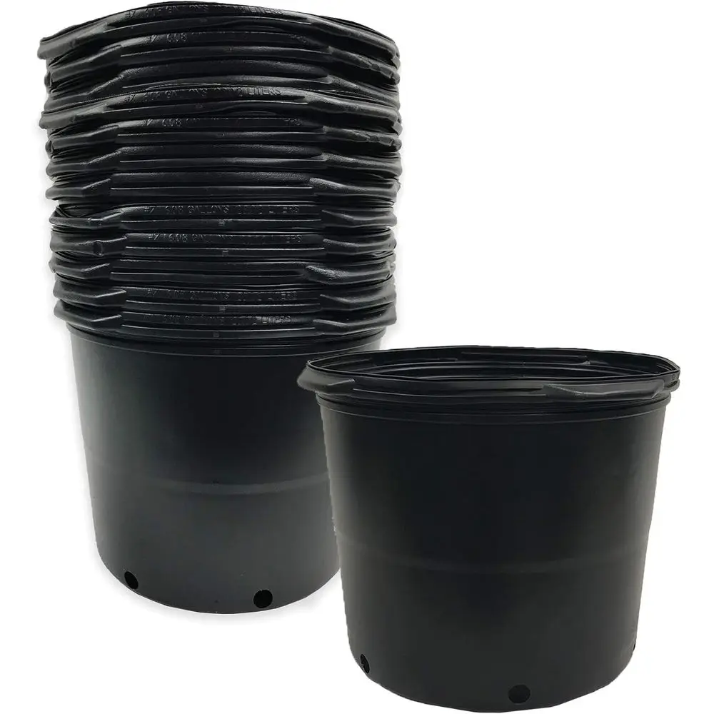 12-Pack 5 Gallon Nursery Pots, BPA-Free